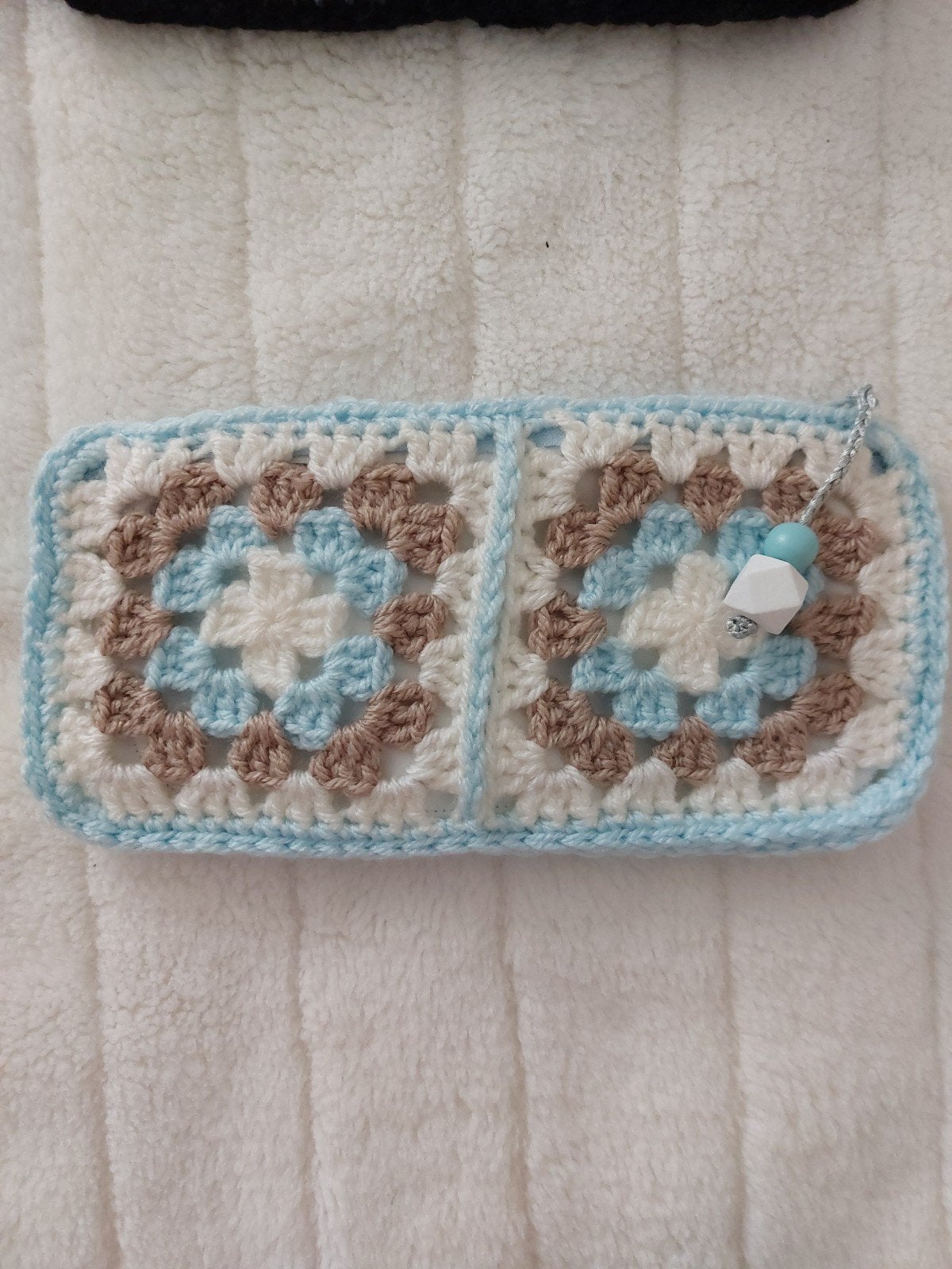 Gehaakt Granny Squares Etui - Handgemaakt, Ophalen of Verzenden, Nieuw