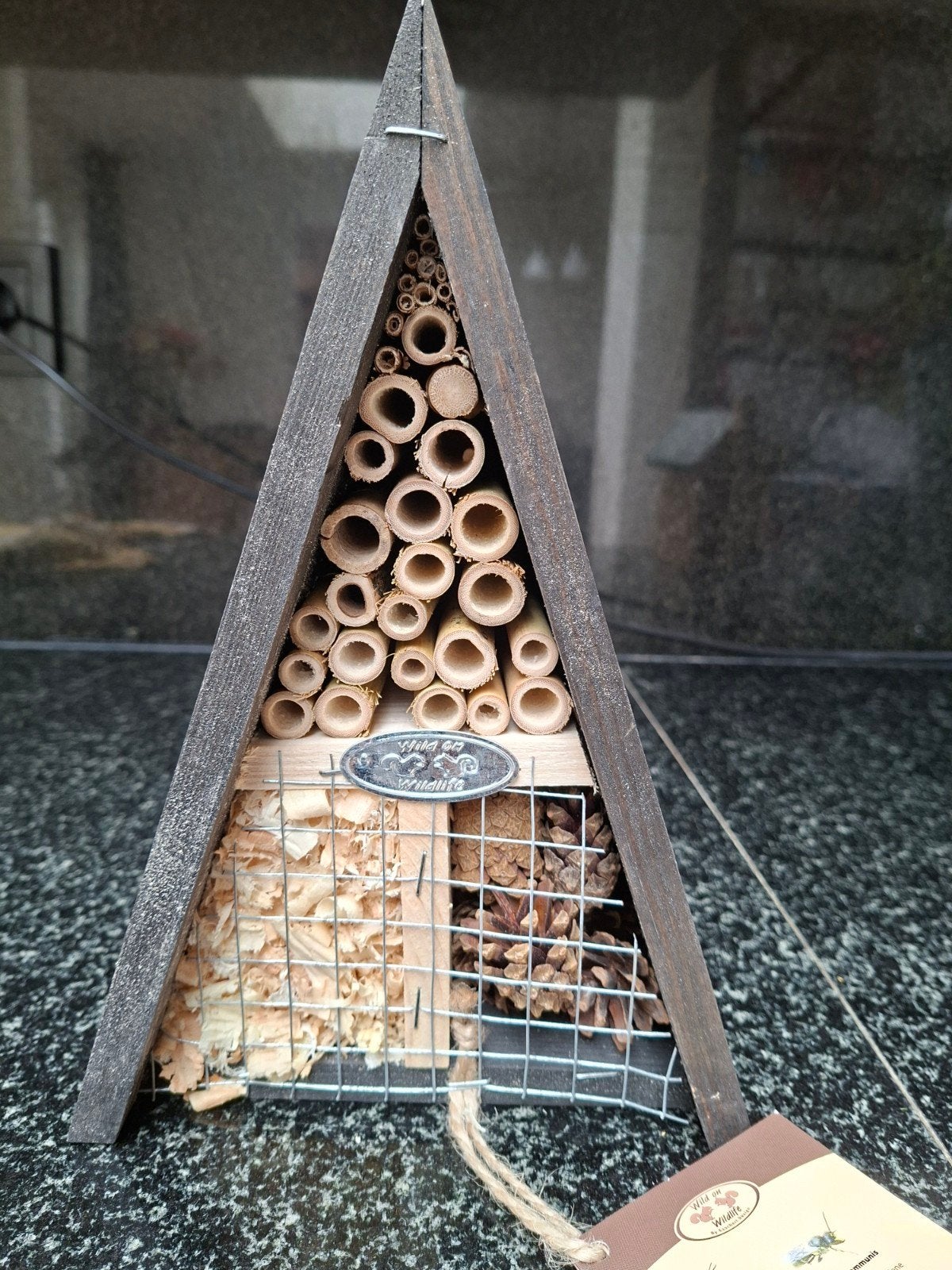 Insectenhotel wild on wildlife (nieuw), Tuin en Terras, Ophalen, Nieuw