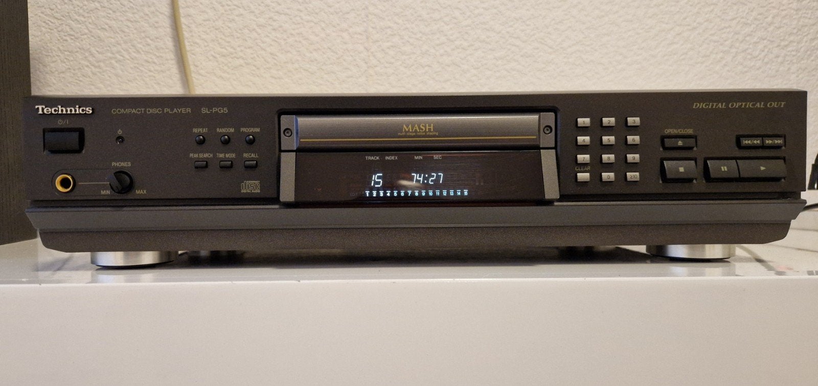Technics SL-PG5 CD-speler, Ophalen of Verzenden, Gebruikt, Technics
