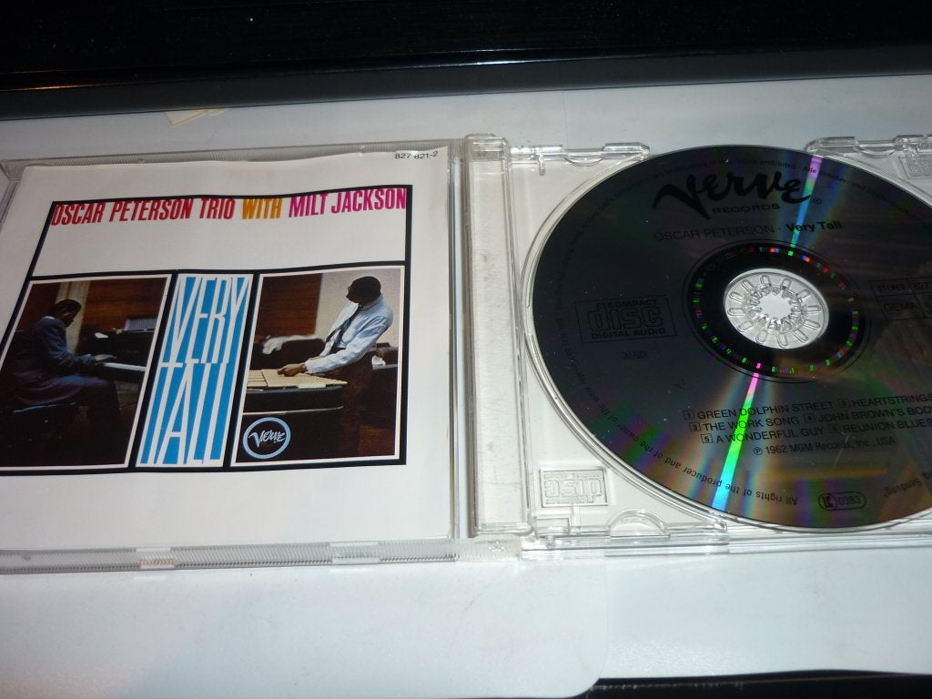 Oscar Peterson Trio with Milt Jackson - Very Tall CD, Verzenden, Zo goed als nieuw, Jazz, Inclusief doosje
