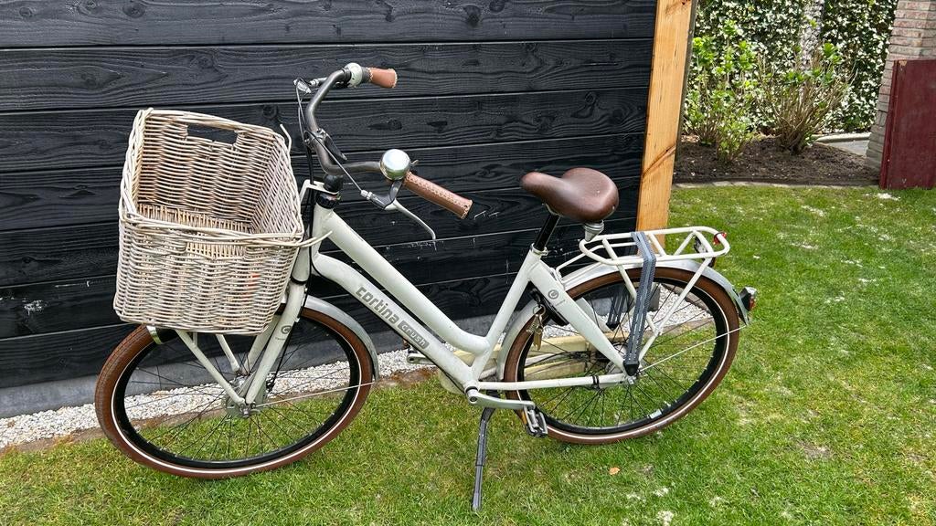 Cortina Crush Damesfiets, 5 versnellingen, Gebruikt, Versnellingen, 50 tot 53 cm, Trommelrem