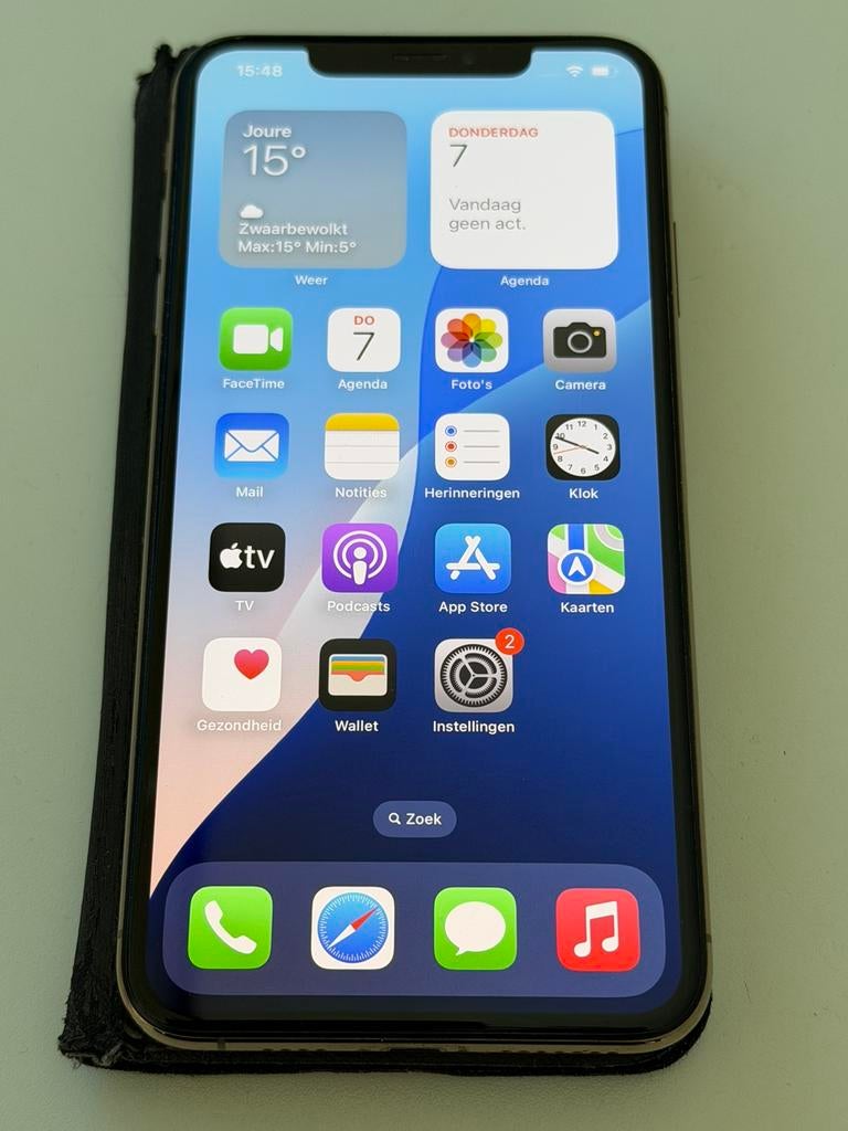 iPhone XS Max 64GB Goud - Zo goed als nieuw met zwarte hoes, Telecommunicatie, Mobiele telefoons | Apple iPhone, Ophalen of Verzenden