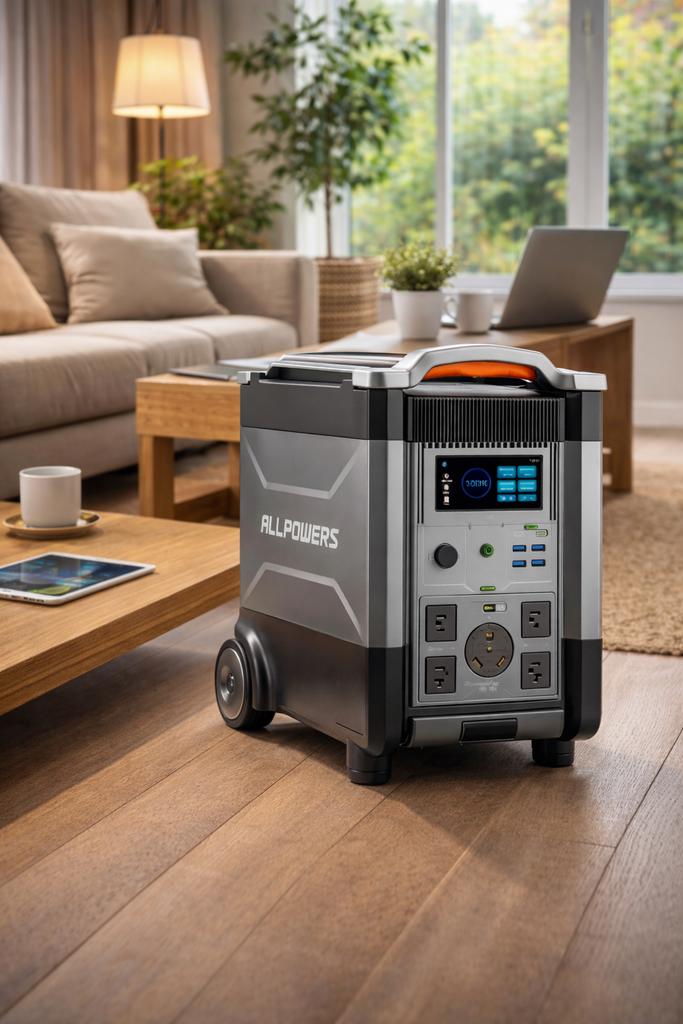 Powerstation 3600W 3456Wh LiFePO4 – Aggregaat – Thuis Backup, Verzenden, Nieuw
