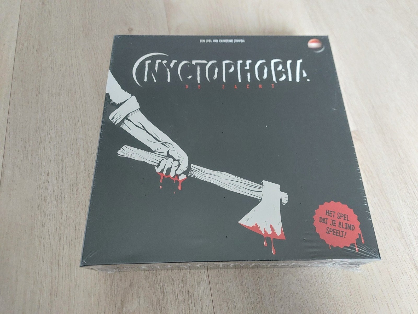 Nyctophobia: De Jacht - Het spel dat je blind speelt!, Drie of vier spelers, Ophalen of Verzenden, Nieuw, Pandasaurus Games
