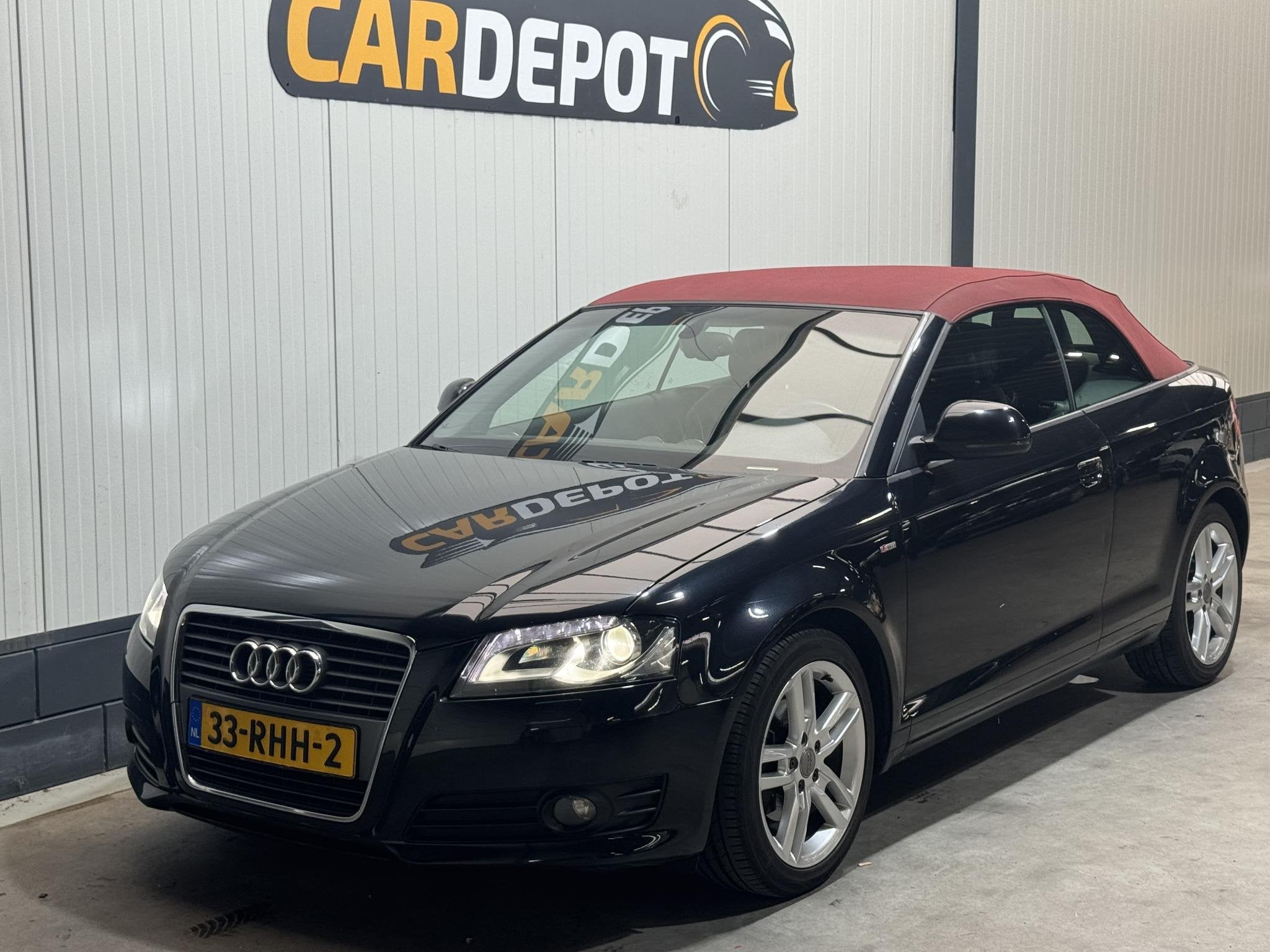 Audi A3 Cabriolet 1.8 TFSI S-edition, Auto's, Voorwielaandrijving, 15 km/l, Gebruikt, Zwart