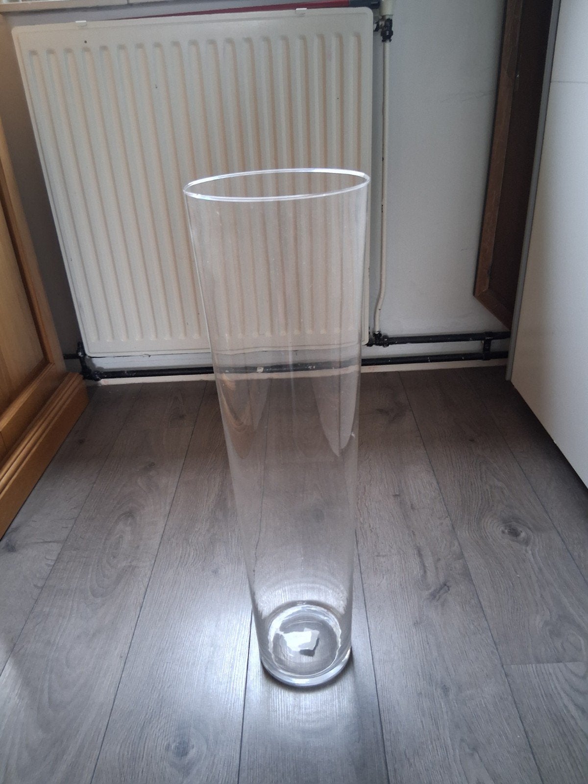 Grote vaas, Ophalen, Nieuw, Glas