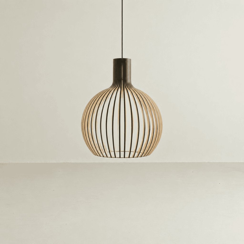 Secto Design Octo 4240 Hanglamp Zwart Hout, Niet ingevuld, Nieuw, Niet ingevuld, Niet ingevuld
