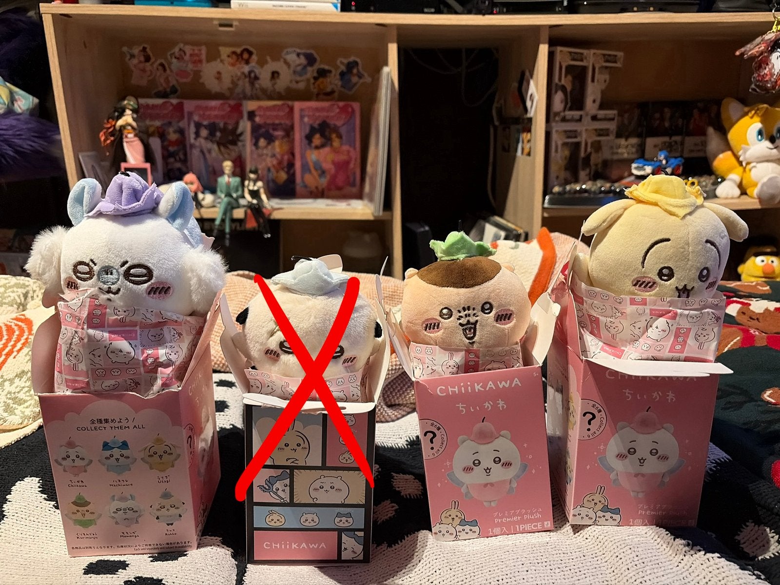Chiikawa blindbox - Momonga Kurimanju Usagi, Verzamelen, Ophalen of Verzenden, Zo goed als nieuw