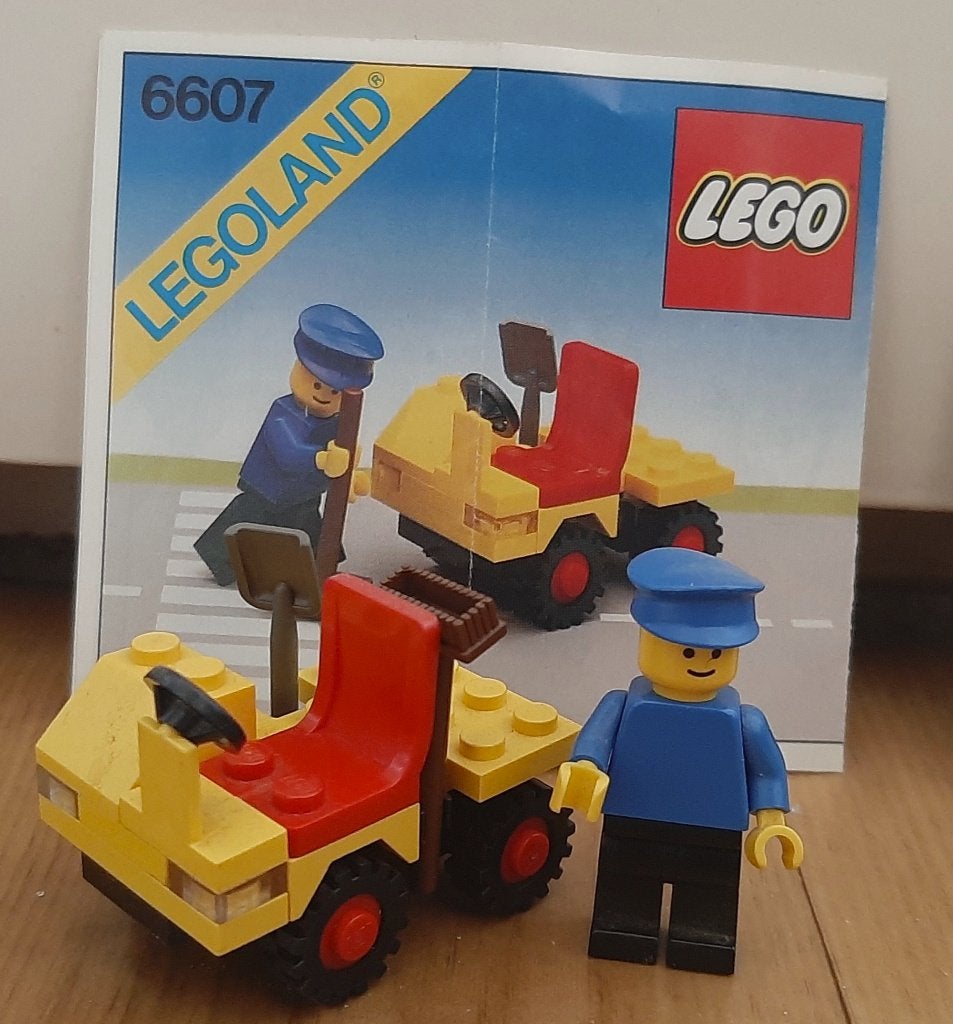 Lego 6607. Stratenveger., Gebruikt, Lego, Compleet, Ophalen of Verzenden