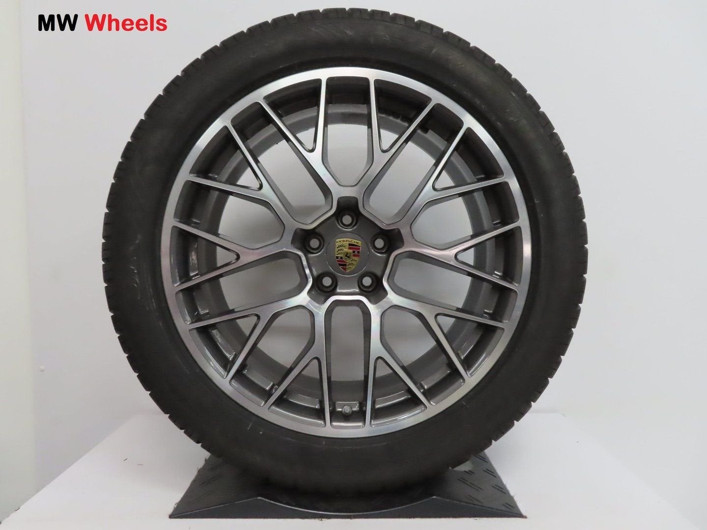 Porsche Macan 20 inch velgen RS Spyder nieuwe winterbanden, Auto-onderdelen, Gebruikt, -, 265 mm, -