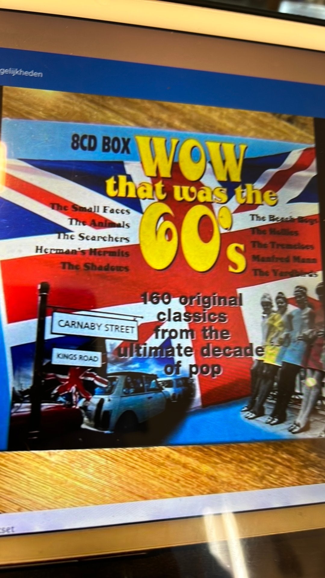 Wow that was the 60’s vd box, Ophalen of Verzenden, Zo goed als nieuw, Boxset