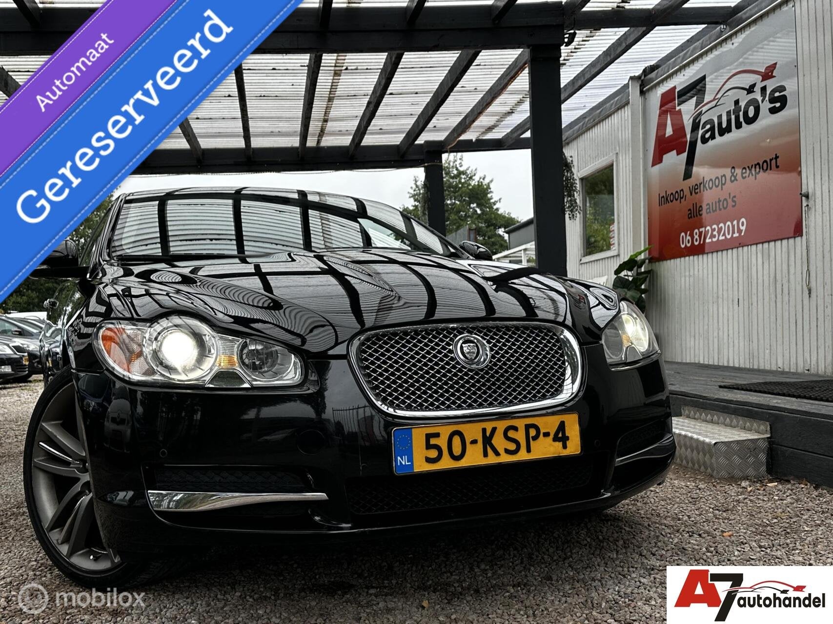 Jaguar XF 3.0 V6 Premium Luxury Airco //Automaat, Auto's, Automaat, 238 pk, Achterwielaandrijving, Gebruikt
