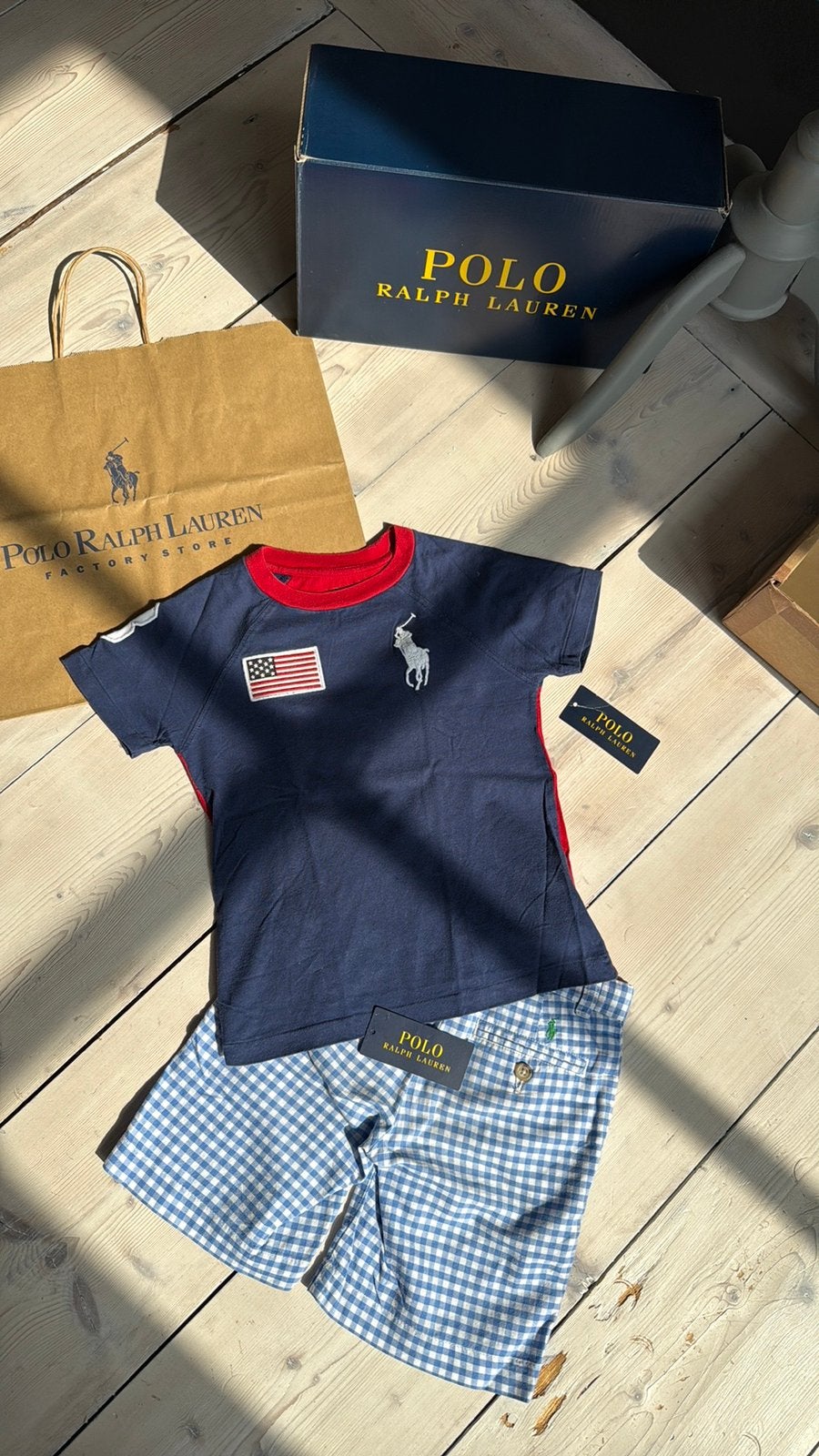 Prachtig Big Pony shirt van RALPH LAUREN size 6 / maat 116, Ophalen of Verzenden, Zo goed als nieuw, Shirt of Longsleeve, Polo Ralph Lauren