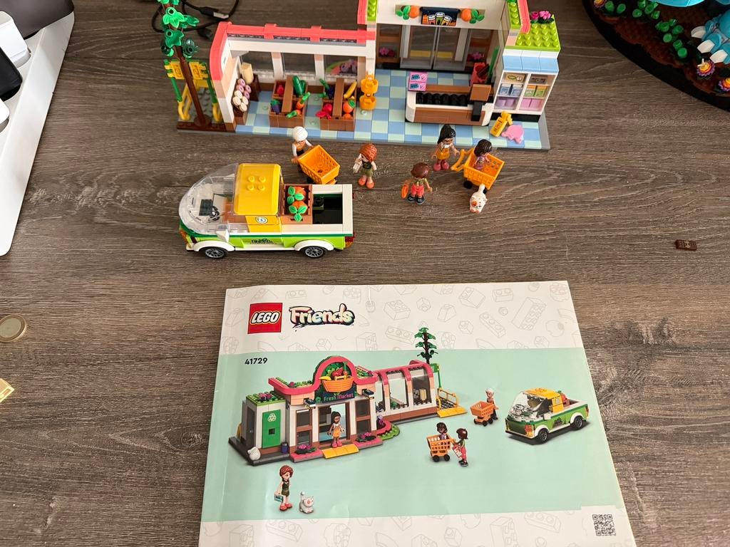 lego friends supermarkt 41729, Ophalen of Verzenden, Zo goed als nieuw