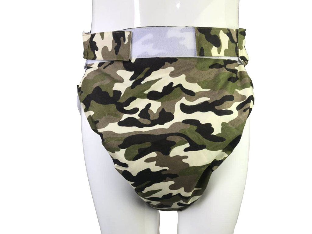 Camouflage herbruikbare luier volwassenen met klittenband, Verzenden, Nieuw
