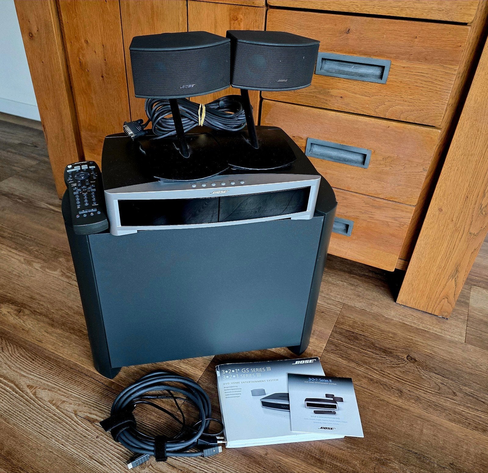Bose 3-2-1 GS Series III  Systeem, Audio, Tv en Foto, Home Cinema-sets, Gebruikt, 2.1-systeem, The Mountain, Framingham MA 01701-9168 USA