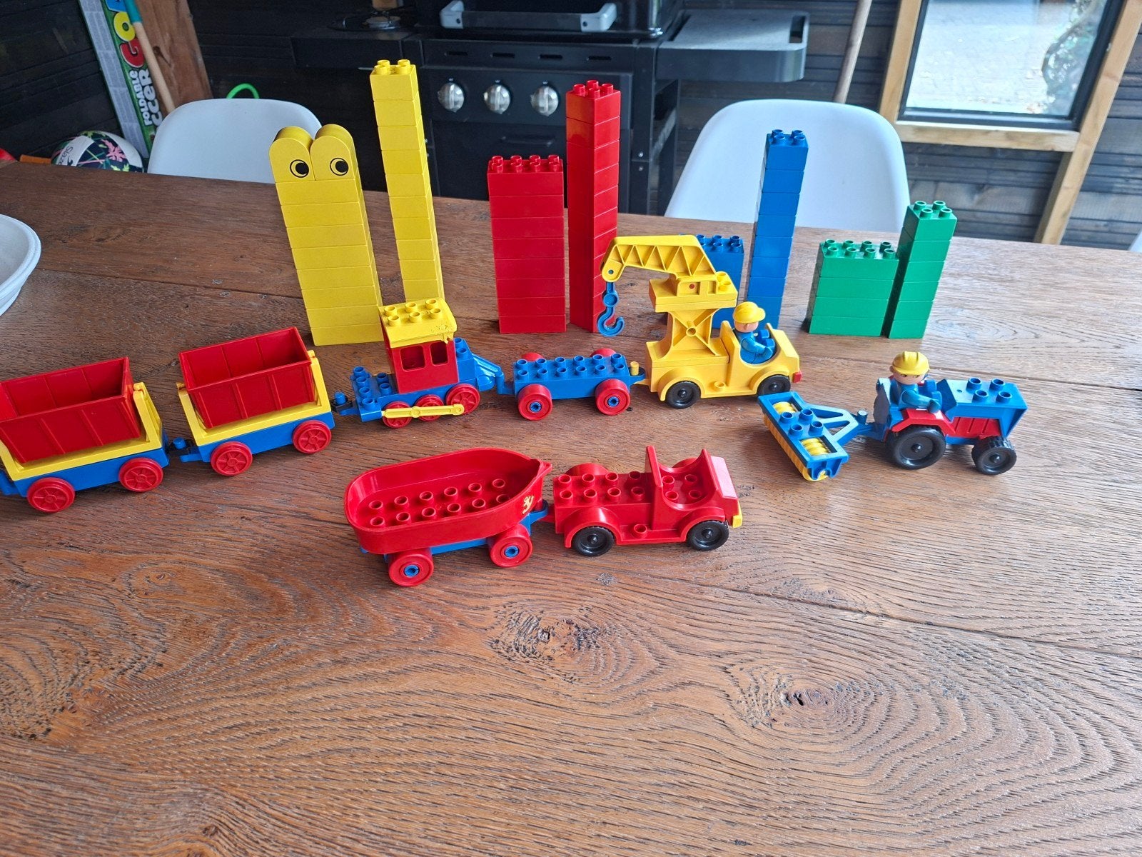 Duplo, Ophalen