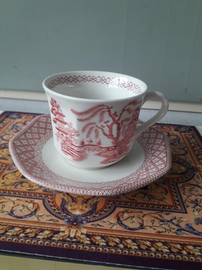Royal Staffordshire Liberty J&G Meakin kop en schotel, Ophalen of Verzenden