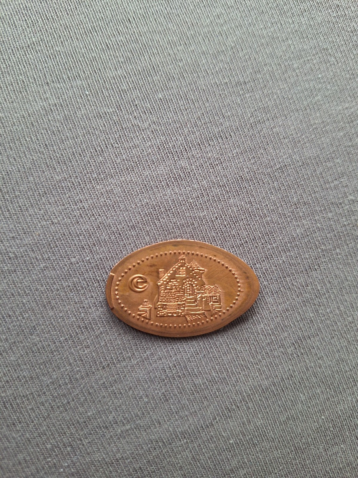 Pressed Penny Efteling, Ophalen of Verzenden, Overige materialen