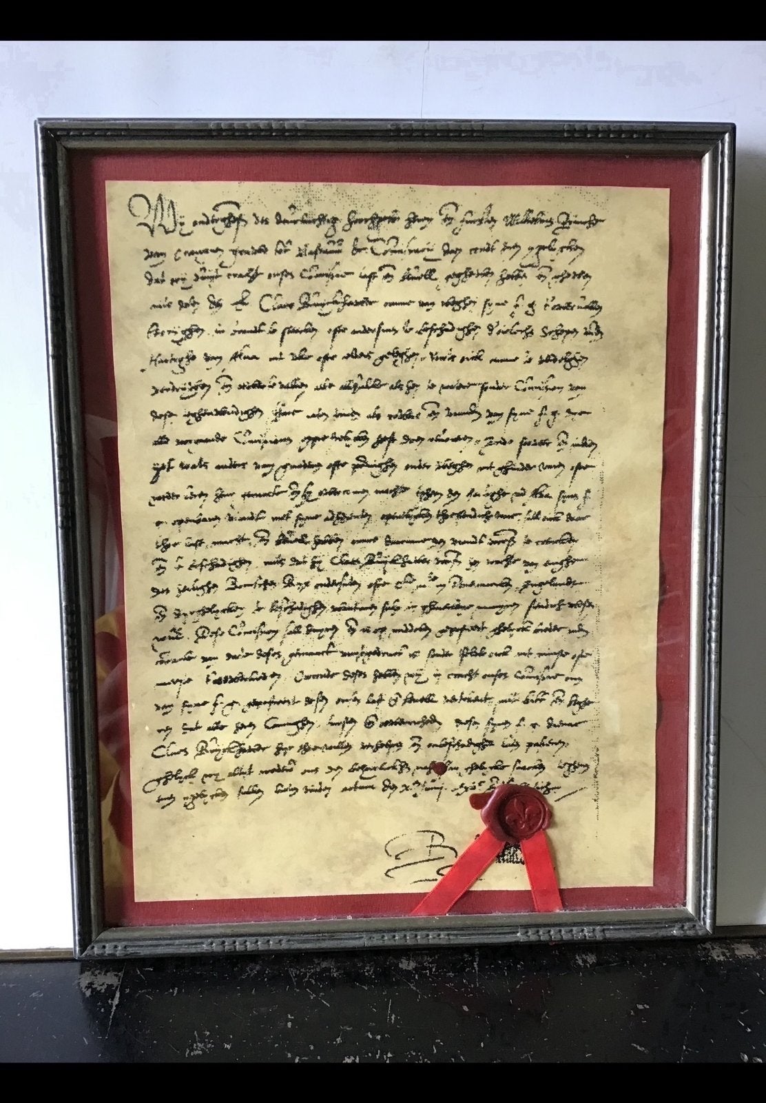 Moderne kopie van oude brief v. Michiel de Ruyter (dacht ik), Ophalen of Verzenden
