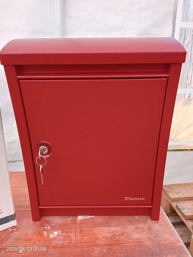 Brievenbus, wandmontage, nieuw in doos., Ophalen, Nieuw, Aluminium, Wandbrievenbus