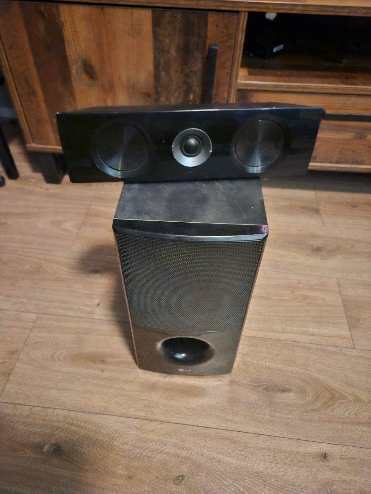lg speakerset soundbar + subwoofer, Soundbar, 70 watt of meer, Overige spelers, Ophalen