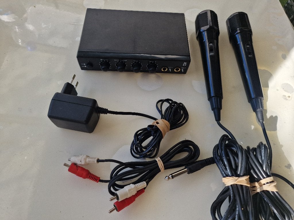 Karaoke set, Ophalen of Verzenden, Zo goed als nieuw, Complete set