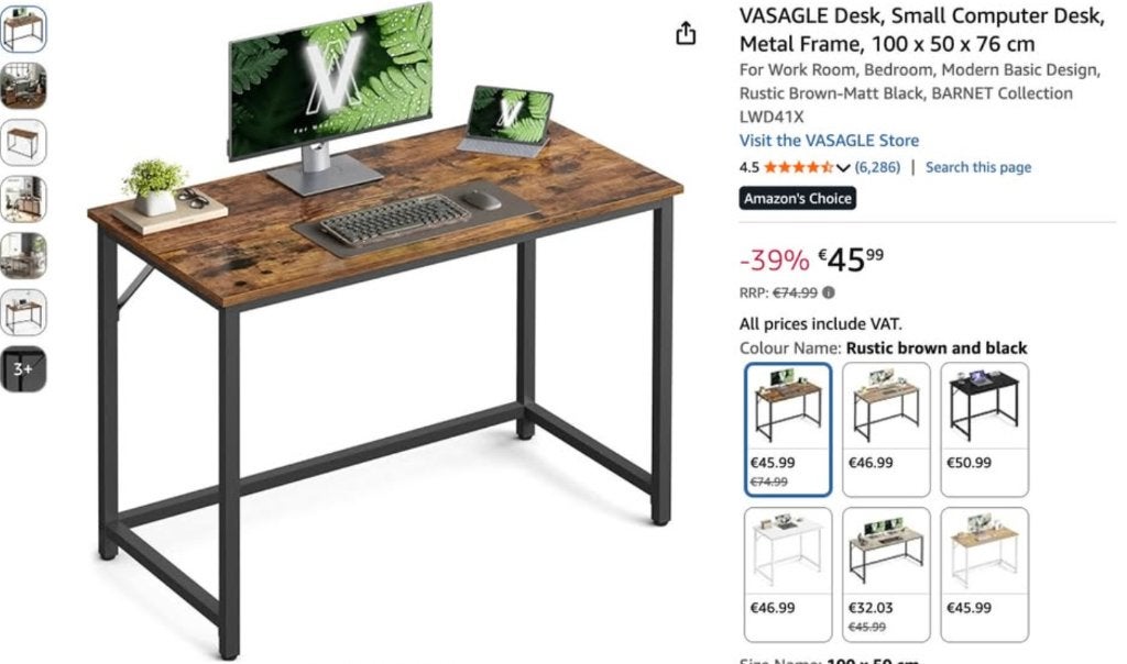 Desk, Ophalen, Nieuw