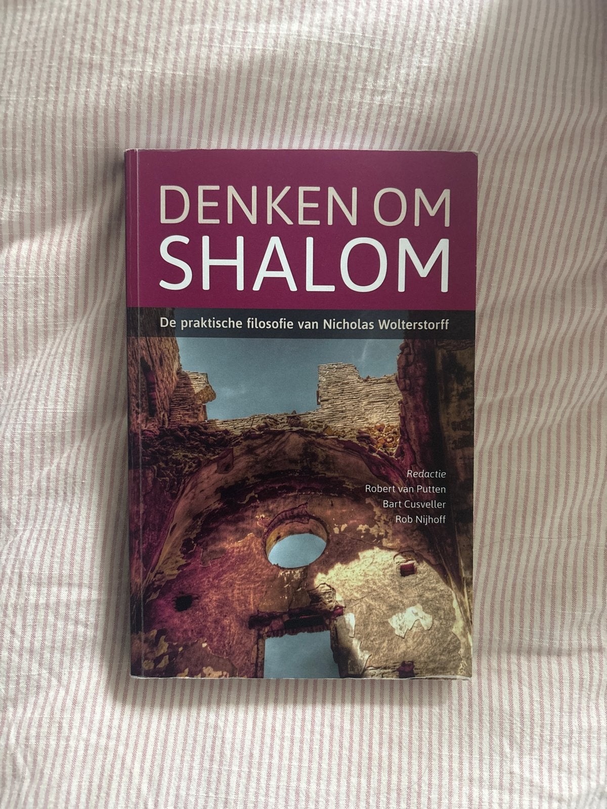 Denken om shalom, Boeken, Ophalen of Verzenden, Zo goed als nieuw, Cultuurfilosofie