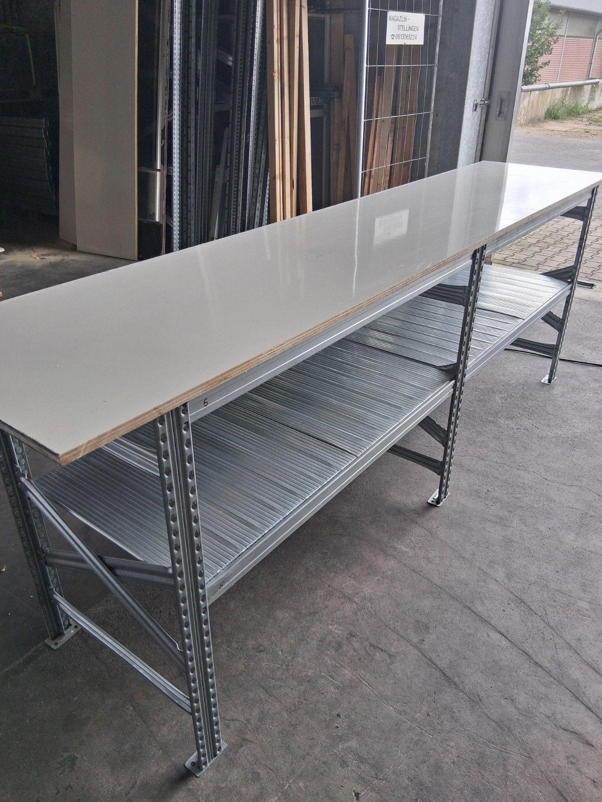 werkbank inpaktafel metalsistem, Ophalen, Overige typen, Minder dan 2 meter