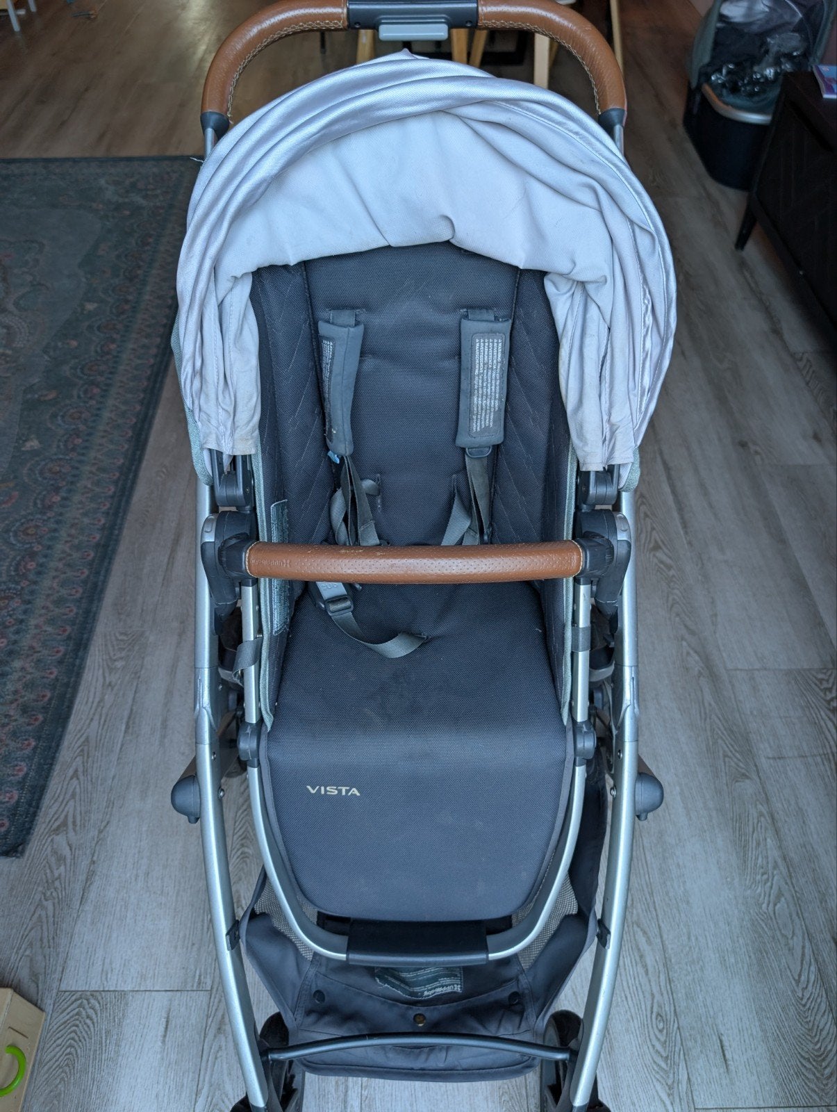 UPPAbaby Vista kinderwagen met piggyback en slaapzak, Ophalen, Gebruikt, Overige merken
