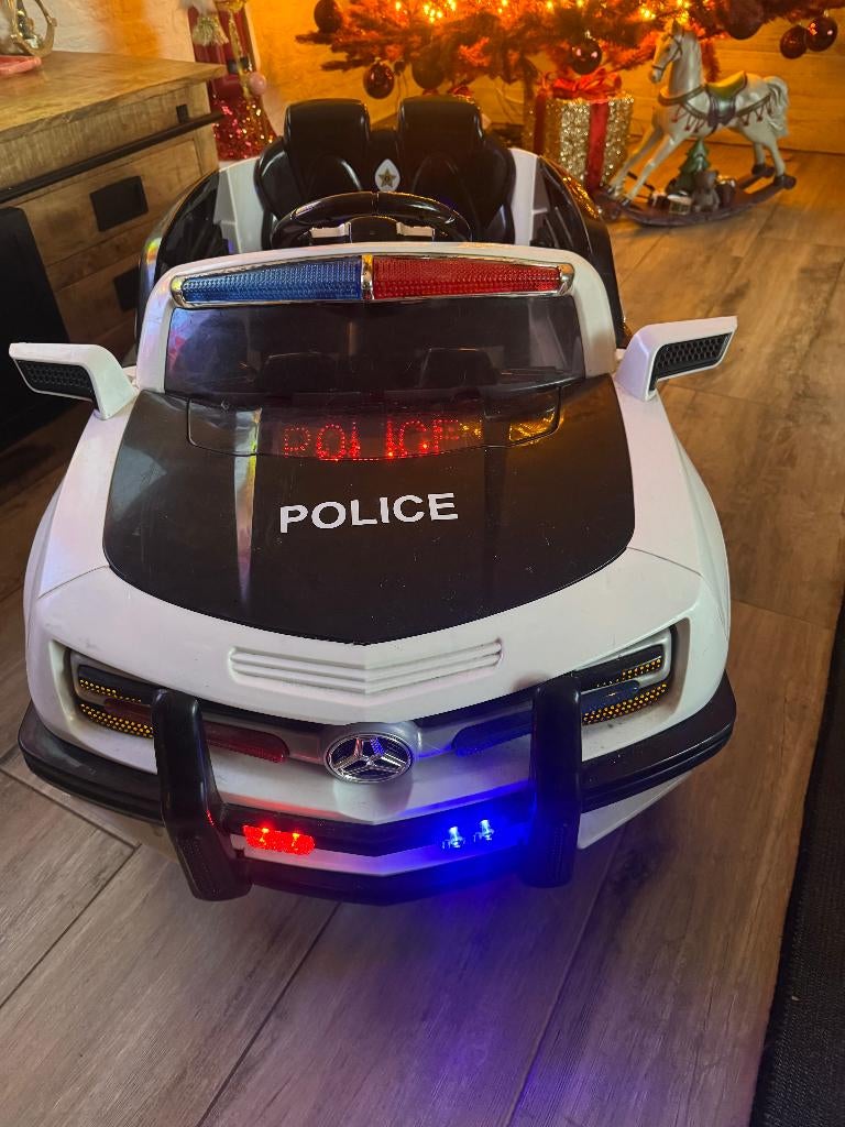 trapauto politie elektrisch, Ophalen of Verzenden, Zo goed als nieuw, Overige typen