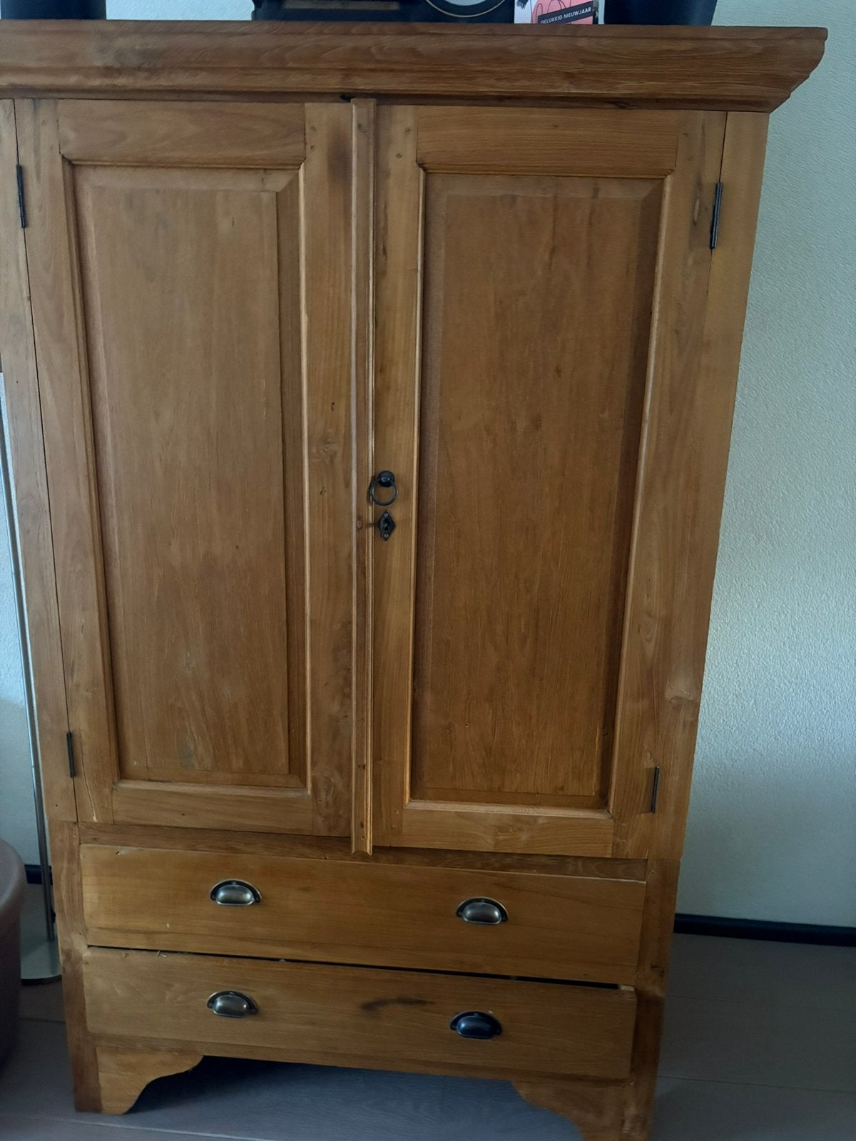 Mooie Eiken Antieke Kast, Ophalen