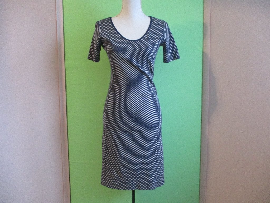 KYRA & CO jurk maat S (made in Portugal), Zo goed als nieuw, Maat 36 (S), KYRA & CO, Onder de knie