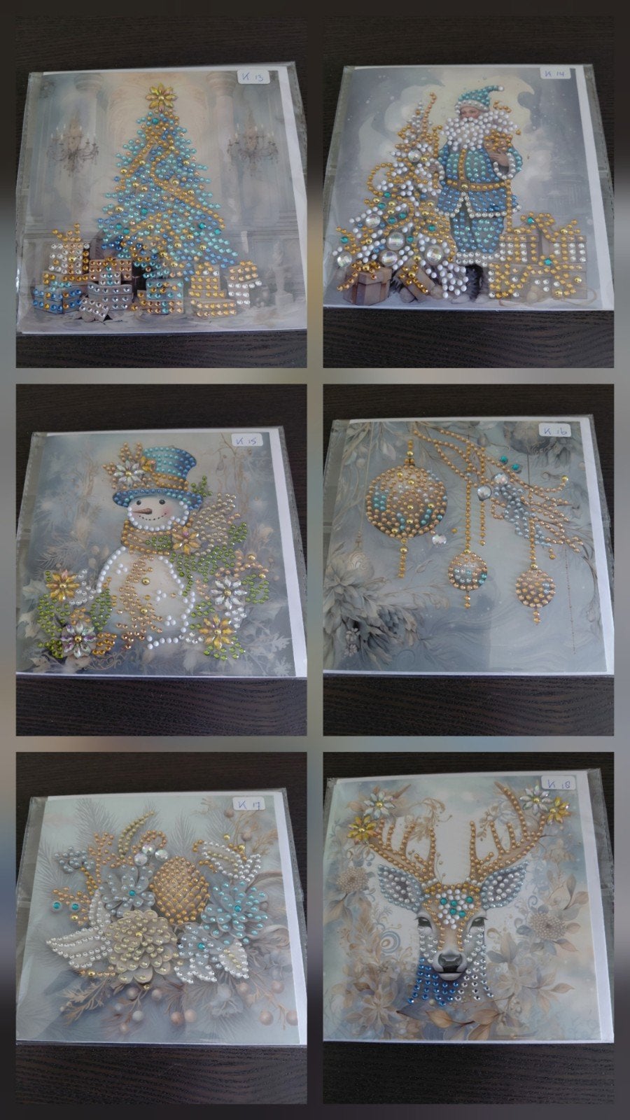 Diamond painting kerstkaart, Ophalen, Nieuw, Boosterbox