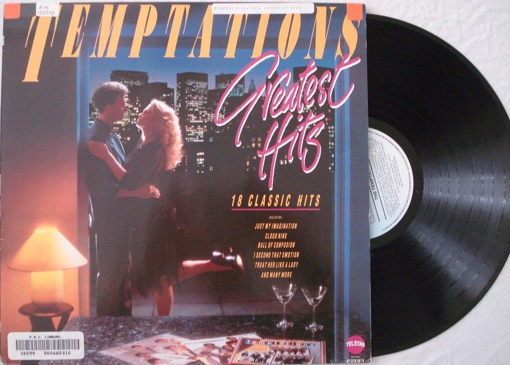 The Temptations - Greatest hits, Cd's en Dvd's, Vinyl | R&B en Soul, Ophalen of Verzenden, 1980 - 1989, Zo goed als nieuw, 12 inch