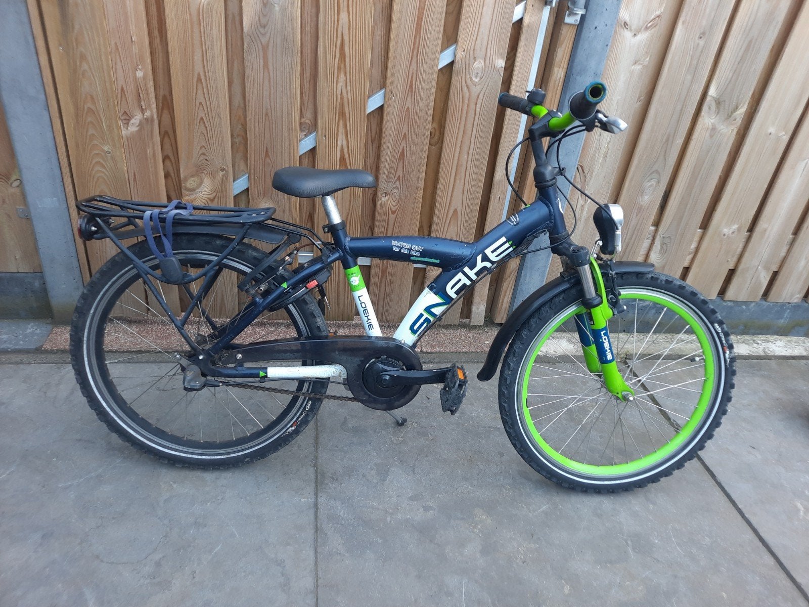 Batavus Snake kinderfiets 22 inch 35 cm terugtraprem 3 versn, Fietsen en Brommers, Fietsen | Kinderfietsjes, Ophalen, Zo goed als nieuw