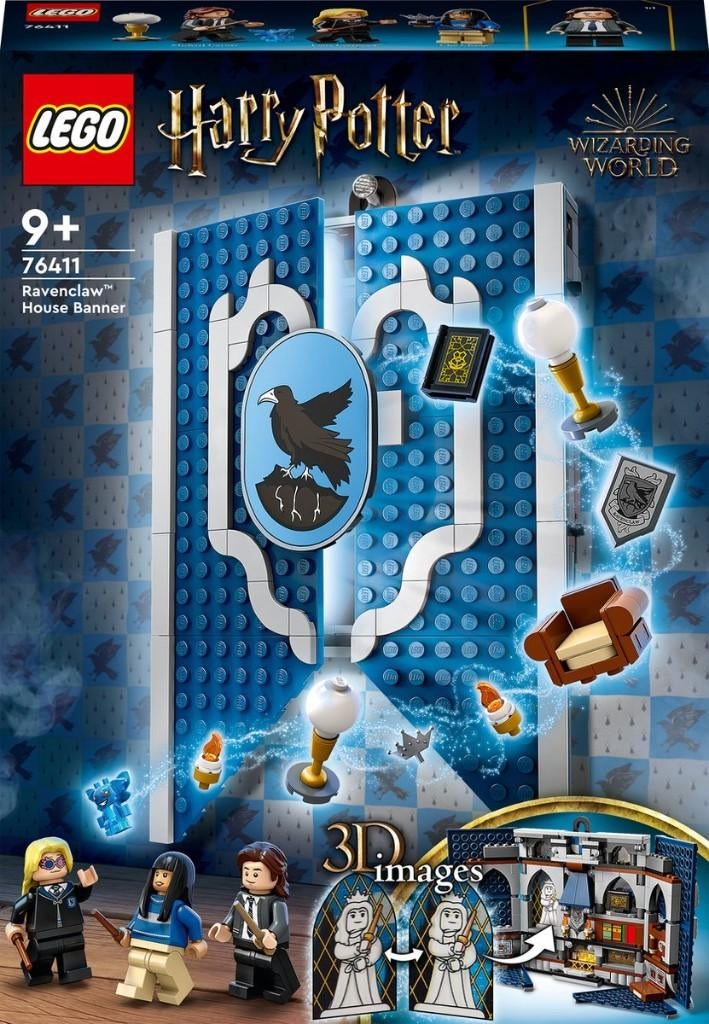 Lego 76411 ravenklauw huisbanner, Lego, Ophalen of Verzenden, Complete set, Harry Potter