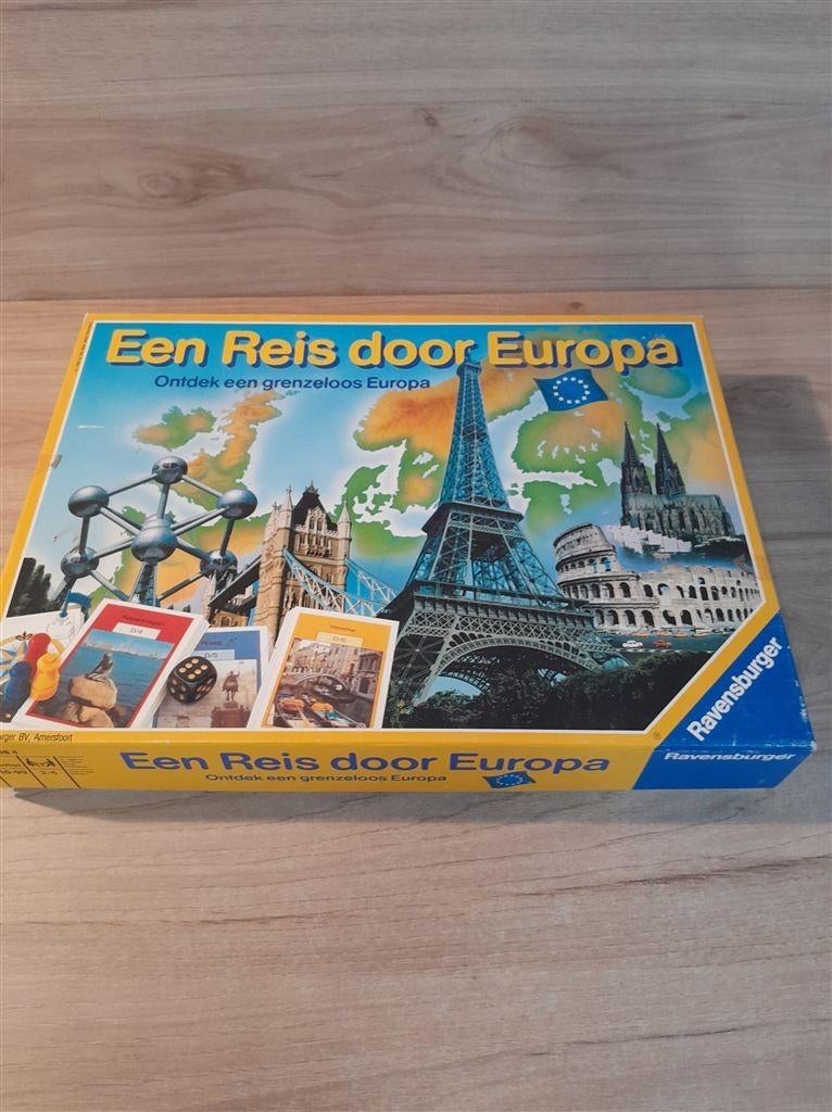 Een reis door Europa - s5961, Hobby en Vrije tijd, Gezelschapsspellen | Bordspellen, Verzenden, Zo goed als nieuw