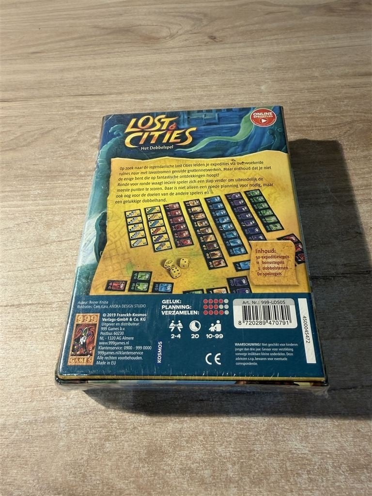 Lost cities het dobbel spel - nieuw in seal - S7118, Verzenden, Zo goed als nieuw