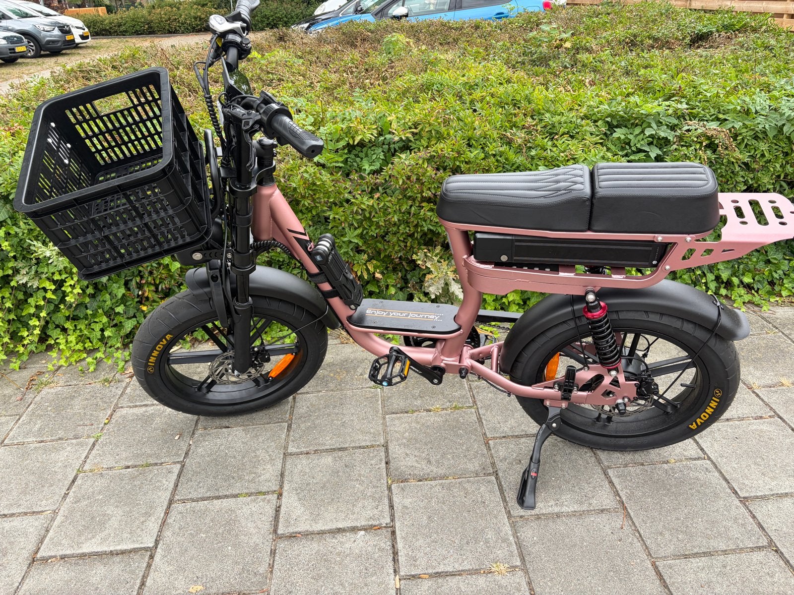 CrossBoss V20 Pro Comfort Rose Gold Special Edition, Zo goed als nieuw, Minder dan 47 cm, 50 km per accu of meer, Ophalen