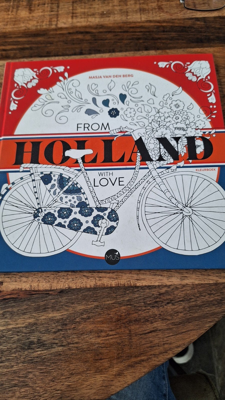 From Holland With Love Kleurboek - Masja van den Berg, Gebruikt, Meerkleurig, Papier of Karton, Knutselboek