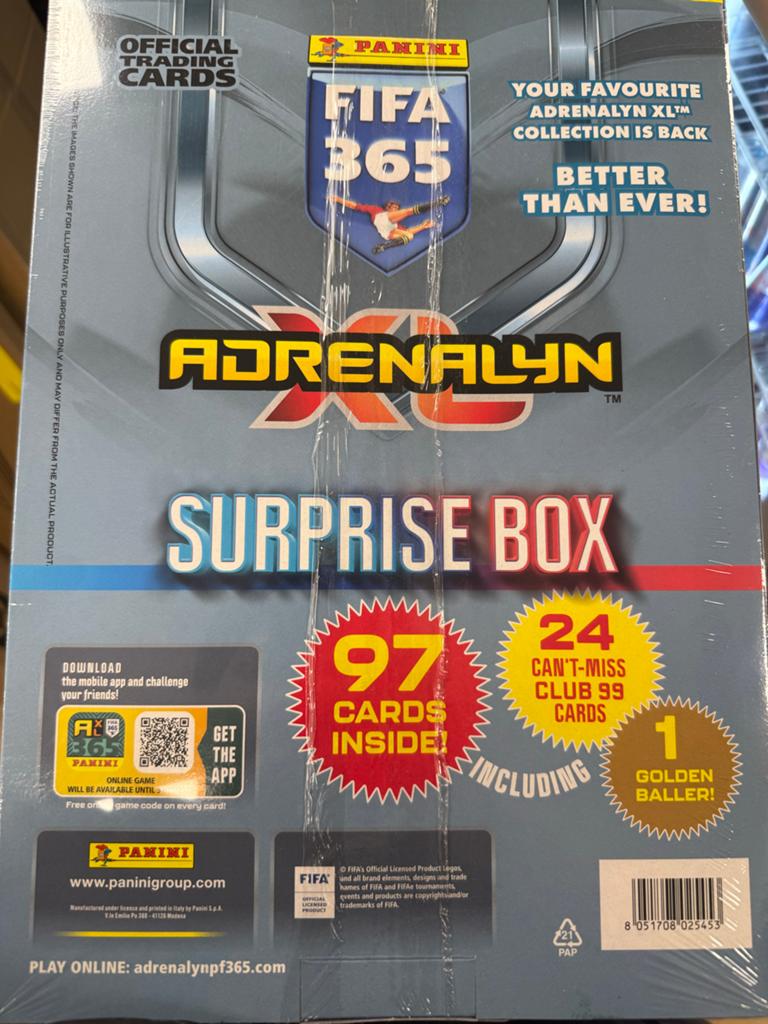 Panini FIFA 365 Adrenalyn XL 2026 Surprise Box, Verzenden, Nieuw, Overige sporten, Spelerskaart