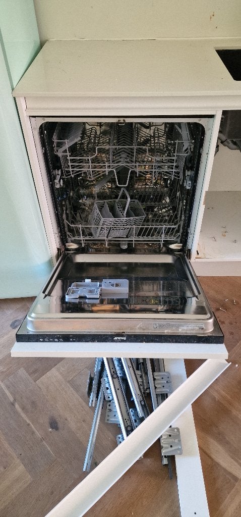 Smeg STA647NL inbouw vaatwasser, Witgoed en Apparatuur, Ophalen, Gebruikt, Minder dan 85 cm, Energieklasse A of zuiniger