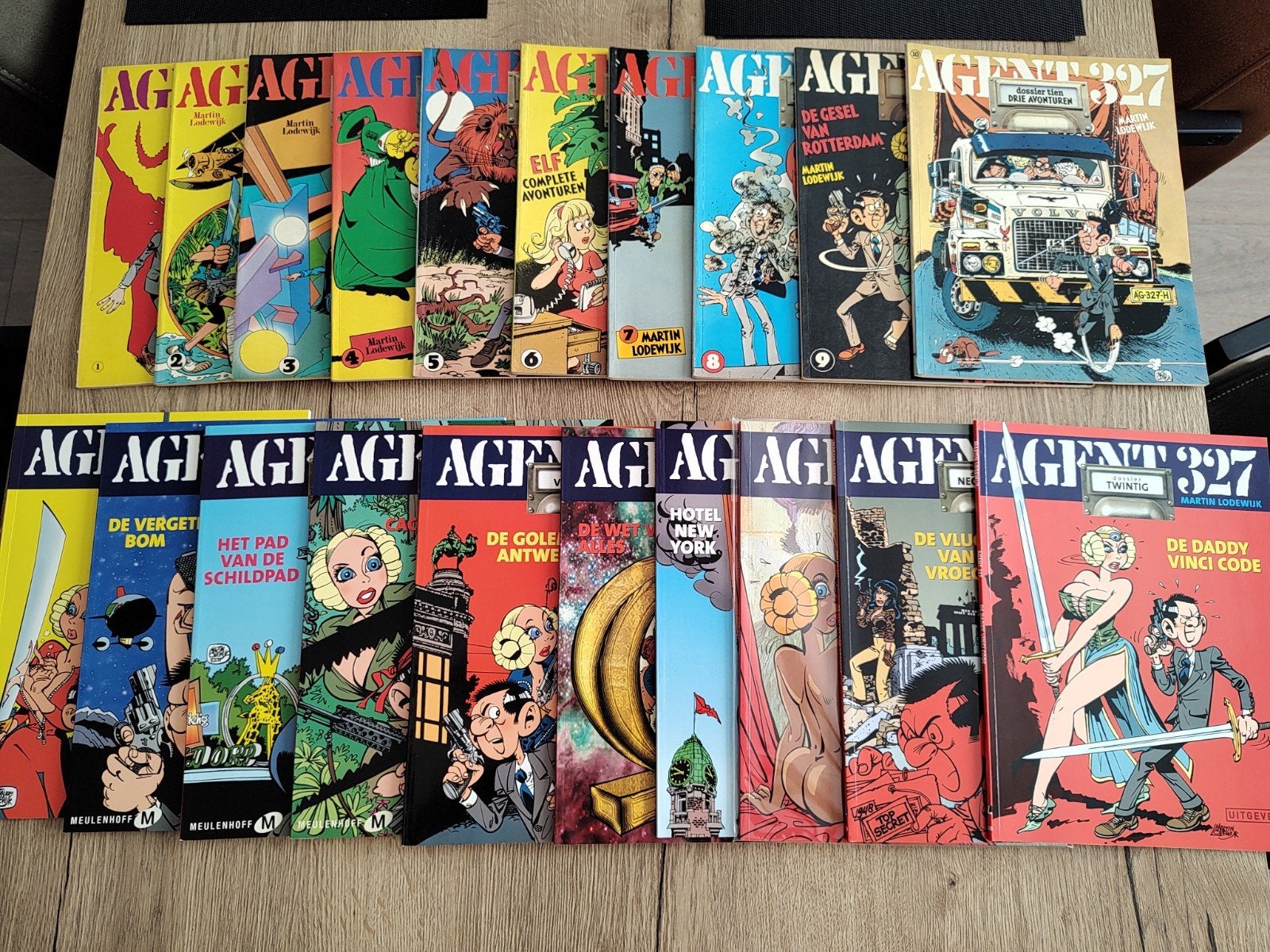 Agent 327 stripboeken collectie - Martin Lodewijk, Meerdere stripboeken, Ophalen of Verzenden, Zo goed als nieuw