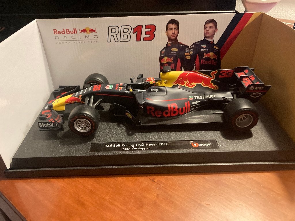 Versstappen RB13, Ophalen of Verzenden, Nieuw, Auto, Bburago