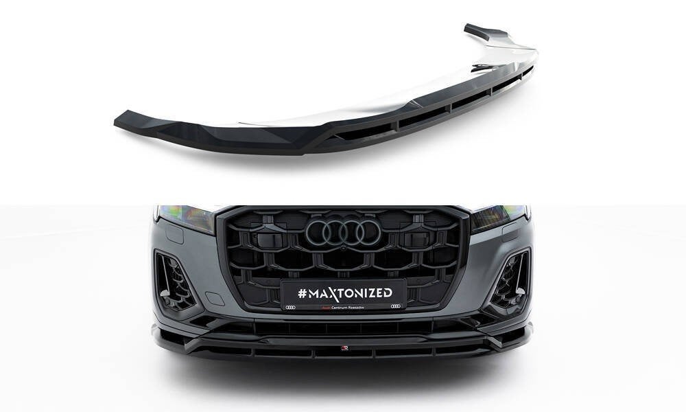 Voorlip sideskirt diffuser spoiler - Audi Q7 S-line 23+, Ophalen of Verzenden