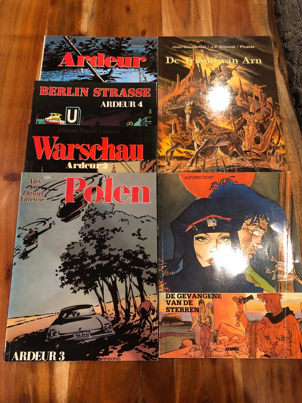 6 delen Striproman van Arboris, Meerdere stripboeken, Ophalen of Verzenden, Gelezen