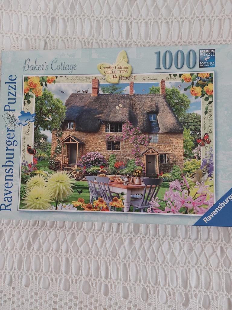 Legpuzzel van 1000 stukjes, Ophalen, 500 t/m 1500 stukjes, Zo goed als nieuw