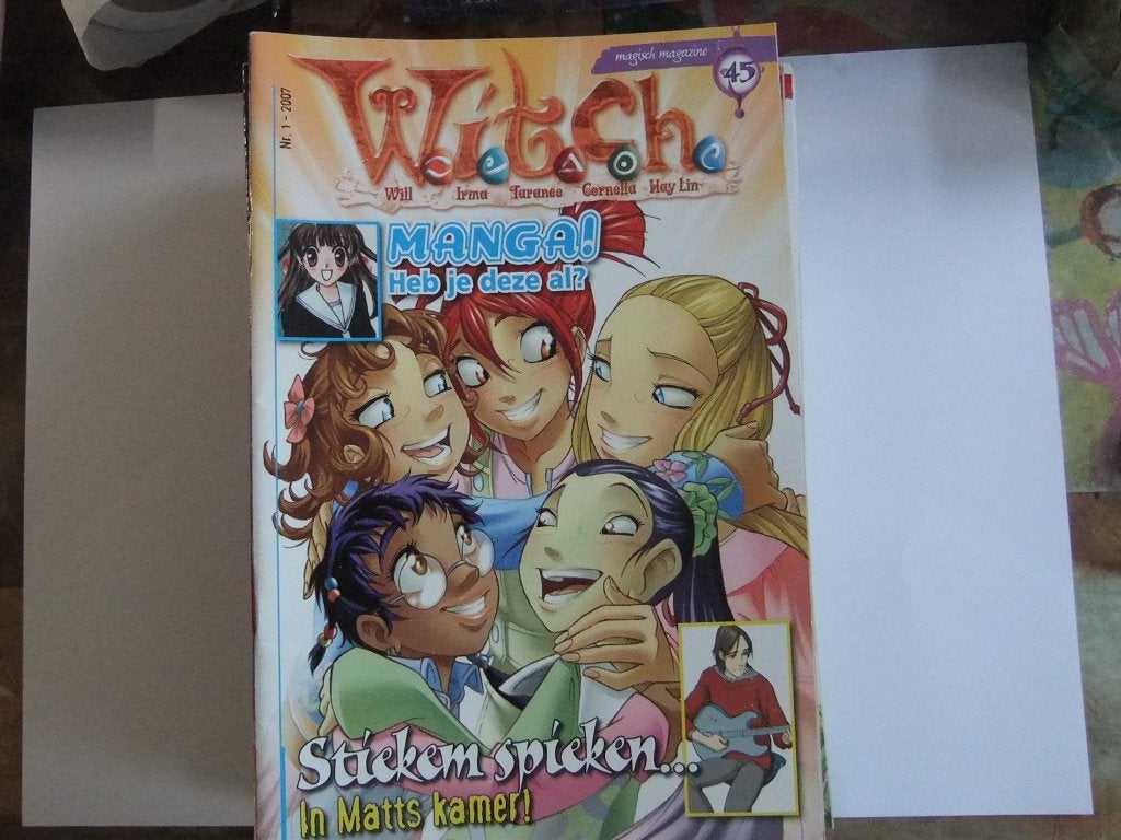W.I.T.C.H. magazine nr 45, Eén stripboek, Verzenden, Gelezen
